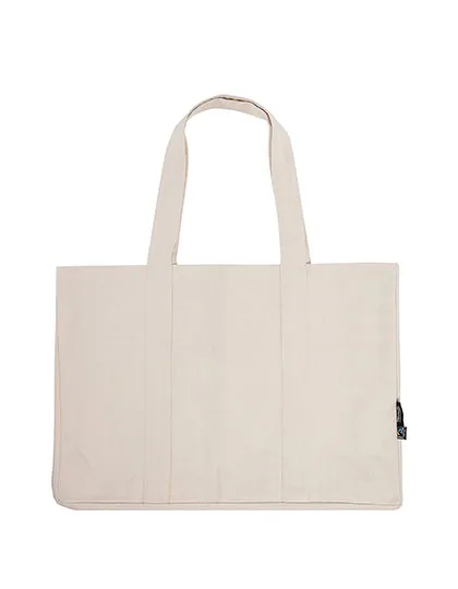 Neutral Beach Bag aus Fairtrade Bio-Baumwolle, Nature/Nature 55 x 38 cm, NE90054