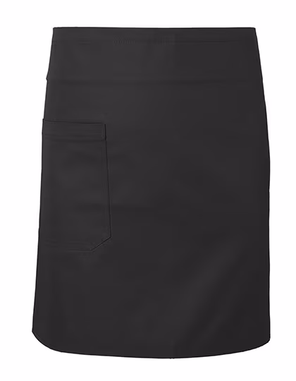 Neutral Tablier de café en coton bio avec poche, Black 110 x 50 cm, NE92002