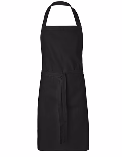 Neutral Grembiule Chef in Cotone Biologico con Bottoni a Pressione, Black 70 x 90 cm, NE92003