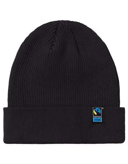 Neutral Doppellagiges Bio-Baumwoll Beanie, Bordeaux One Size, NE93056