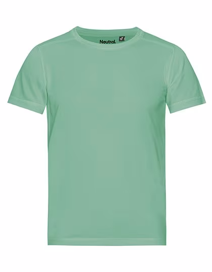 Neutral T-shirt Performance enfant recyclé, Dusty Mint 104/110, NER30001K