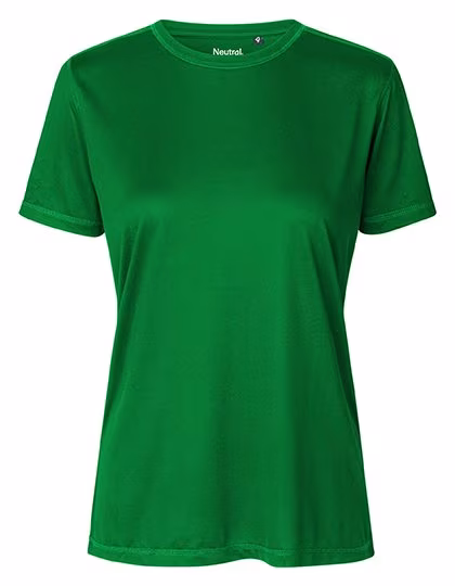 Neutral Performance T-Shirt aus Recycling-Polyester für Damen, Green M, NER81001