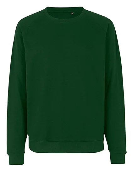 Tiger Cotton by Neutral Tiger Cotton Sweatshirt mit Rundhalsausschnitt, Bottle Green M, NET63001