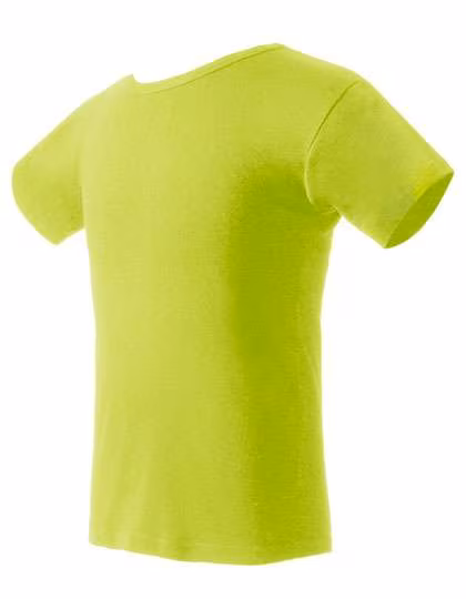 Nath T-Shirt mit Ripp-Kragen, Pistachio M, NH140