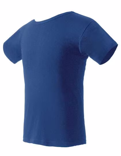 Nath T-Shirt mit Ripp-Kragen, Royal XL, NH140