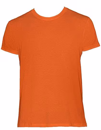 Nath T-Shirt mit Ripp-Kragen für Kinder, Orange 0/2, NH140K