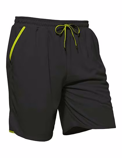 Nath Sport Pants Energy mit Quick Dry Funktion, Yellow Fluor/Royal Fluor S, NH900
