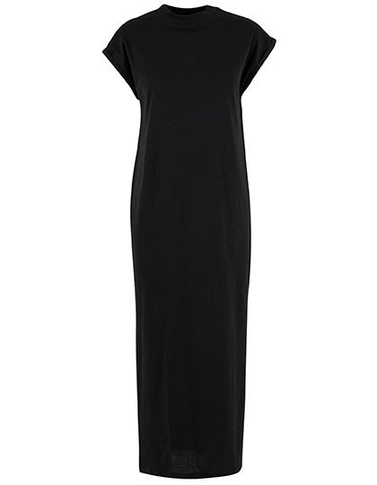 Ladies Long Extended Shoulder Dress