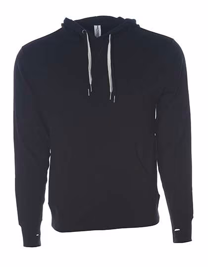 Independent Midweight Kapuzenpullover mit Daumenlöchern, Navy Heather S, NP304