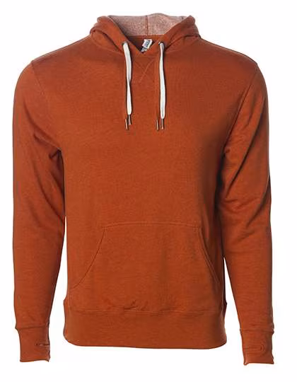 Independent Midweight Kapuzenpullover mit Daumenlöchern, Burnt Orange Heather XXL, NP304