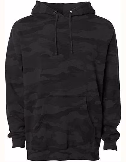 Independent Men´s Heavyweight Hooded Pullover Black Camo M (NP380), NP380