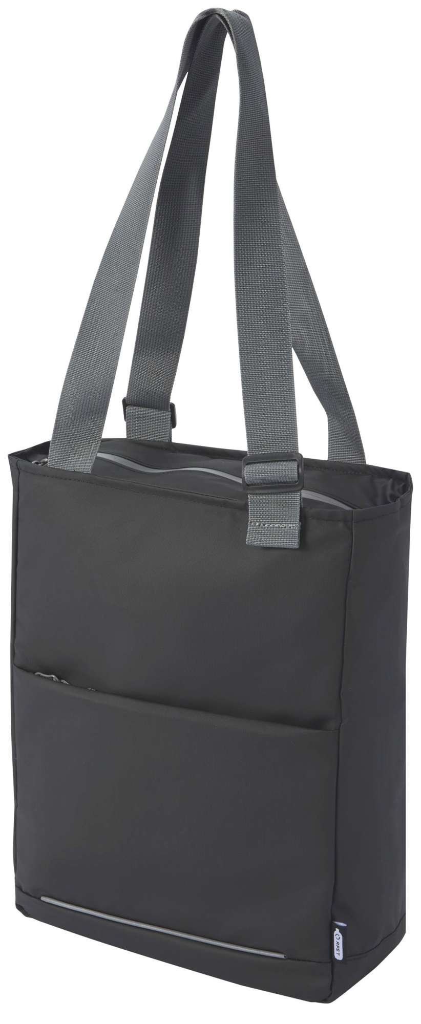 L-merch Recycled Laptop Bag 14L, Black, Solid Black 29,5 x 40 x 12 cm, NT0038