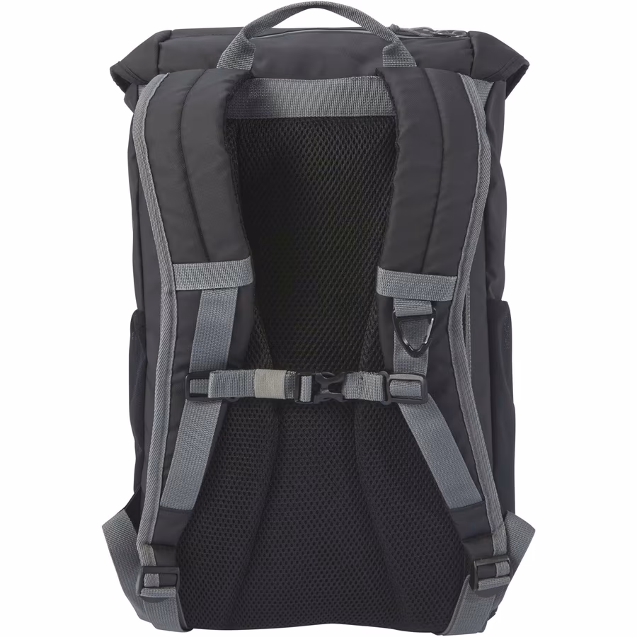 L-merch Wasserabweisender Laptop-Rucksack 23L, Solid Black 29,5 x 48 x 17,5 cm, NT0044