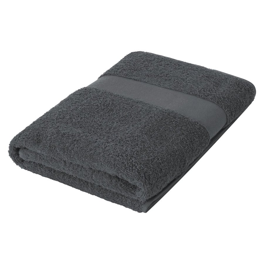L-merch Handtuch 100% Baumwolle 450 g/m², Black 140 x 70 cm, NT09100