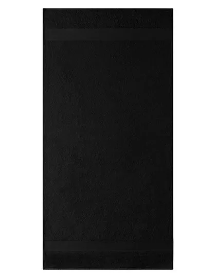 L-merch Serviette 100% Coton 450 g/m², Black 140 x 70 cm, NT09100