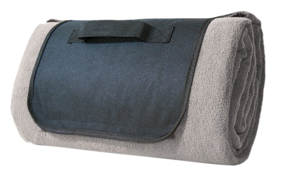L-merch Picknick-Decke mit Tragetasche und PVA-Beschichtung, Black One Size, NT1512
