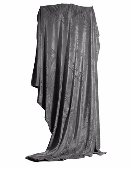 L-merch Kuschelige Flanell-Decke Traditionell 280 g/m², Grey One Size, NT1521