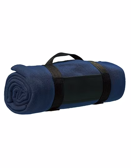 L-merch Fleecedecke Winchester, Polyester-Nylon-Mix, Blue 162 x 125 cm, NT1761