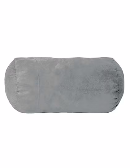 L-merch Cuscino Cervicale con Zip, 30x17 cm, Grey 30 x 17 cm, NT2017