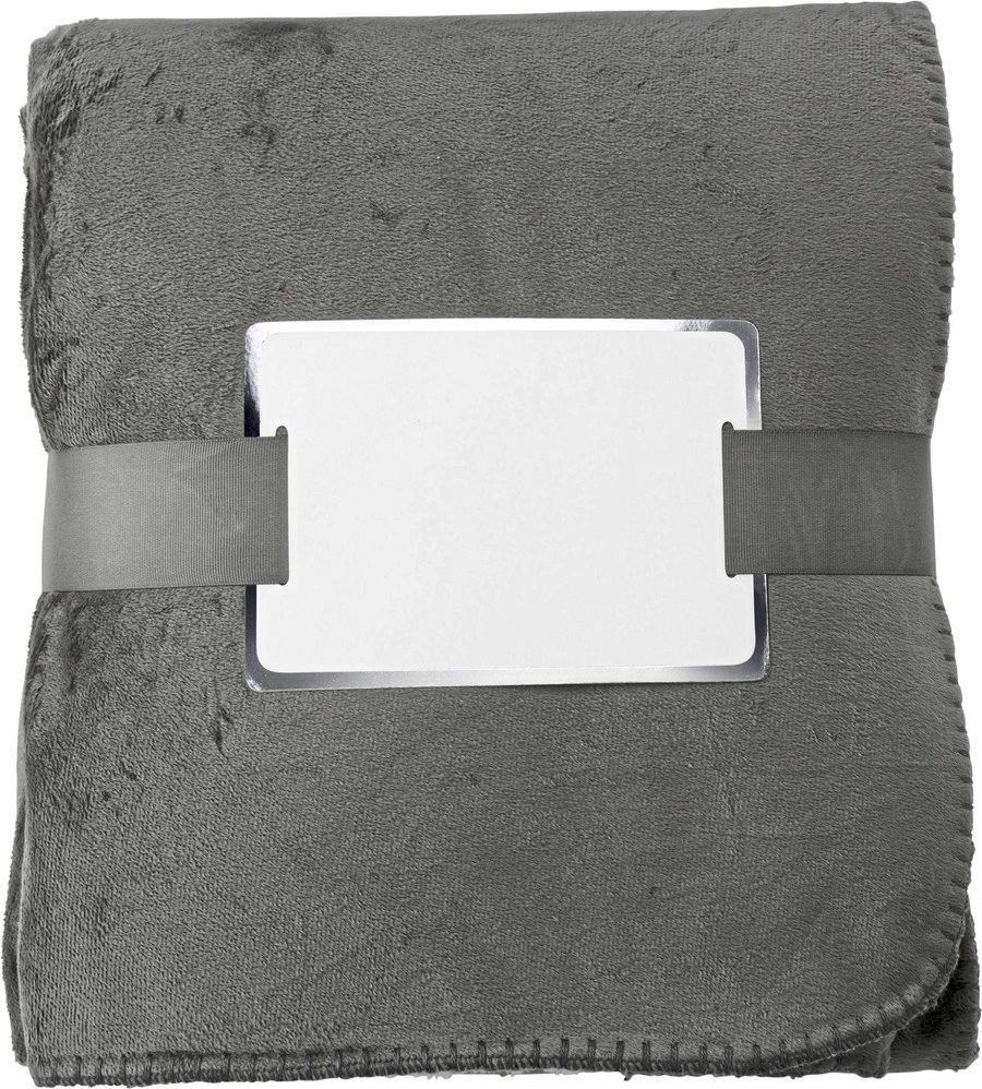 L-merch Picknickdecke Extrem mit Sherpa-Seite, Blue 120 x 155 cm, NT4290