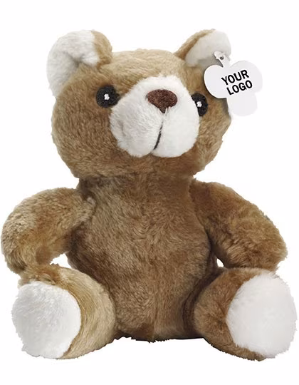 L-merch Orsetto di Peluche Barney, 19,5 cm, Brown 19.5 x 19.5 x 15 cm, NT5012