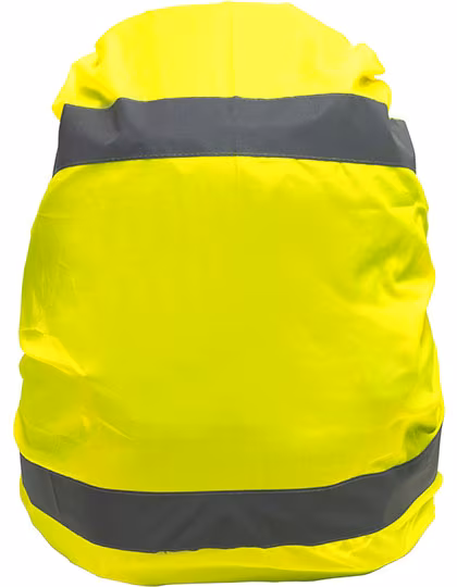 L-merch Hi-Vis Rucksacküberzug mit Reflektoren, Yellow 73 x 35 x 0.1 cm, NT5492