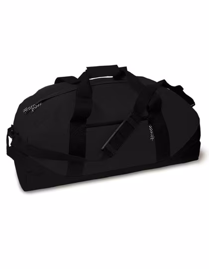 L-merch Sports Bag Nottingham made of 600D Polyester, Black/Black 60 x 30 x 27.5 cm, NT5688