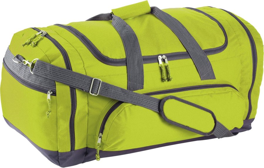 L-merch Sport- und Reisetasche Caribbean 95L, Black 49 x 34 x 38 cm, NT6431
