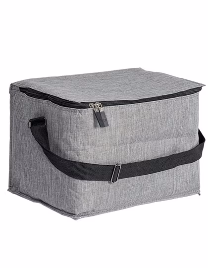 L-merch Sac isotherme Freeze, grand, 5,1 litres, Grey Melange 35,5 x 23 x 22 cm, NT803