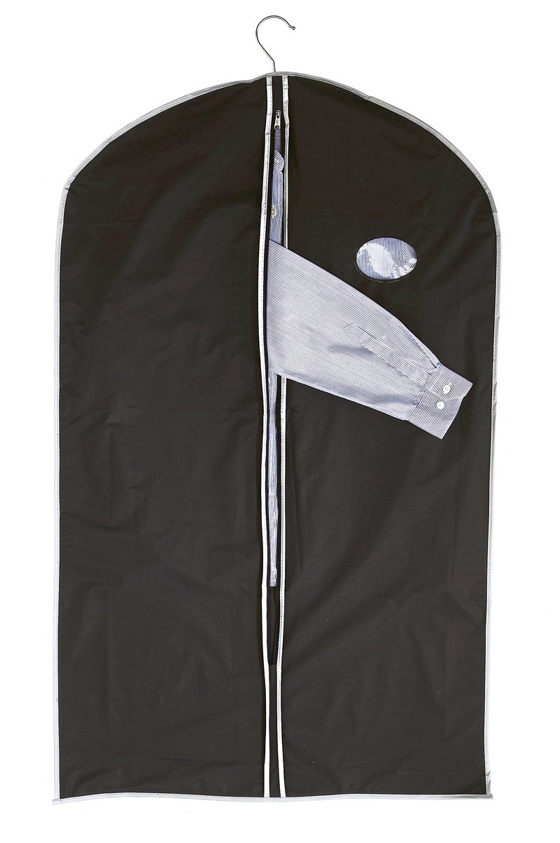 L-merch Robeersack avec fenêtre transparente 60x100 cm, Black 60 x 100 cm, NT911