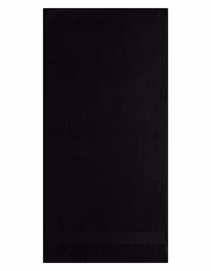 L-merch First Class Badetuch 140x70 cm, Black 140 x 70 cm, NT9500