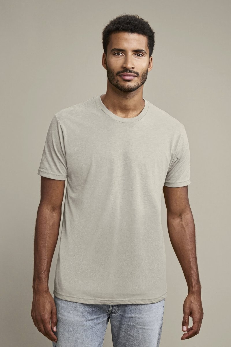 Next Level Apparel CVC T-Shirt Farbenfrohe Kollektion 2023 für Herren, Banana Cream XS, NX6210