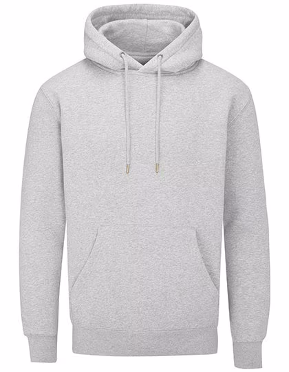 Mantis Organic Cotton Hoodie with Kangaroo Pocket, Heather Grey Melange XL, P04