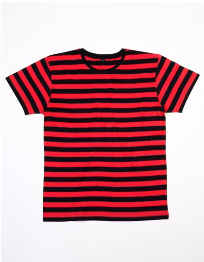 Mantis T-shirt à rayures pour homme, Classic Blue/White M, P109s