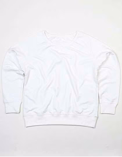 Mantis Kastiges Sweatshirt aus Bio-Baumwolle, White M, P77