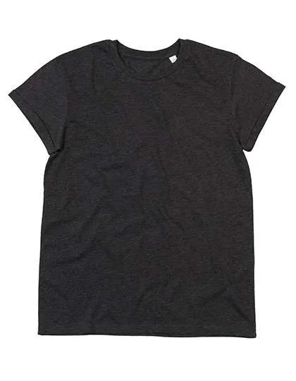 Mantis T-Shirt mit Roll-Ärmeln für Herren, Charcoal Grey Melange M, P80