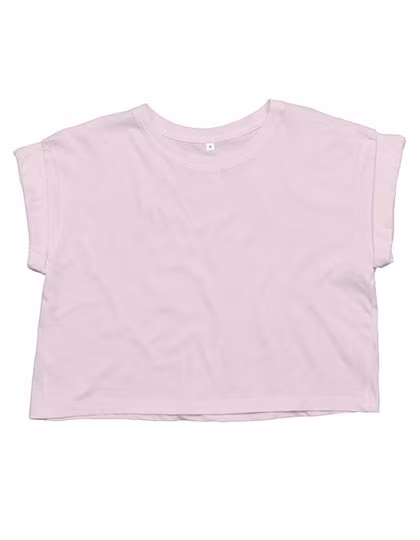 Mantis Crop Top in Cotone Biologico in, Mantis Women´s Crop Top T Soft Pink M, P96