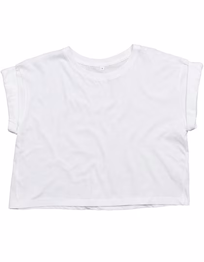 Mantis Crop top court en coton bio en