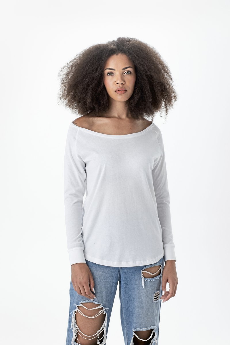 Mantis Langarm T-Shirt aus Bio-Baumwolle, Black S, P97