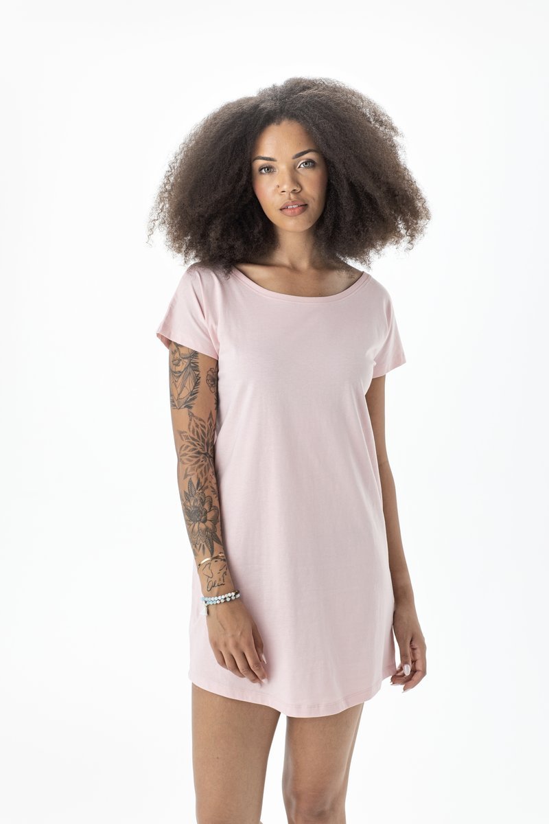 Loose Fit T-Kleid aus Bio-Baumwolle