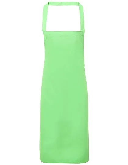 Premier Workwear Organic Cotton Bib Apron without Pocket, Apple (ca. Pantone 360C) 60 x 87 cm, PW102