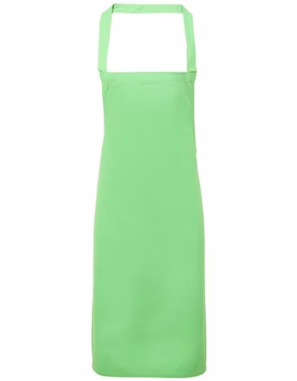 Premier Workwear Grembiule con Pettorina in Cotone Biologico Senza Tasca, Apple (ca. Pantone 360C) 60 x 87 cm, PW102