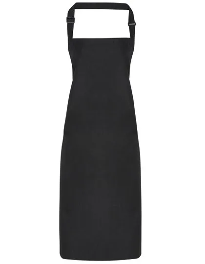 Premier Workwear Waterproof Apron with Adjustable Neck Strap, Black (ca. Pantone Black C) 72 x 86 cm, PW115
