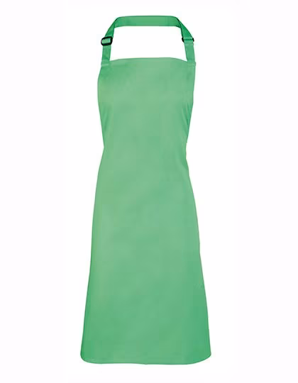 Premier Workwear Colourful Bib Apron, Easy Care, Adjustable, Pink (ca. Pantone 1895C) 72 x 86 cm, PW150