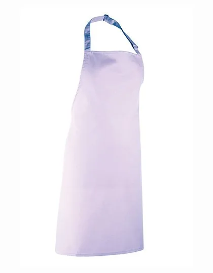 Premier Workwear Farbenfrohe Bib-Schürze, Pflegeleicht, Verstellbar, Lilac (ca. Pantone 264C) 72 x 86 cm, PW150