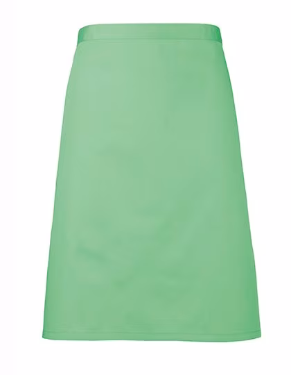Premier Workwear Mid-Length Cotton Twill Apron 90 cm, White 70 x 50 cm, PW151