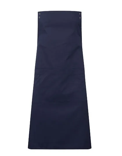 Premier Workwear Farbenfrohe Schürze mit Druckknöpfen, Navy (ca. Pantone 533C) 70 x 86 cm, PW190