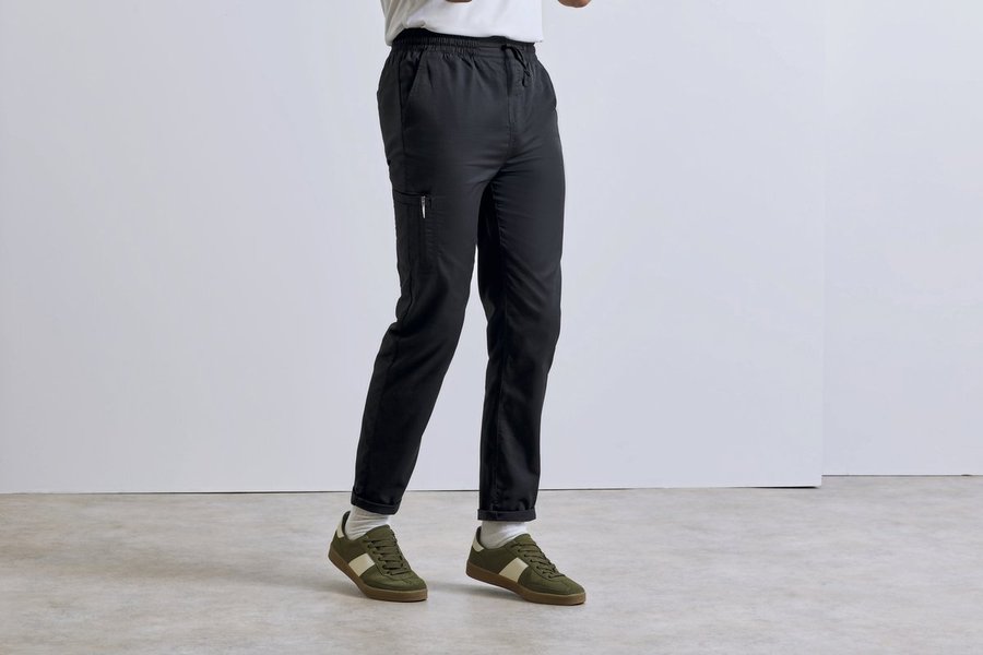 Premier Workwear Recycelte Cagro Hose für Köche, Black S, PW557