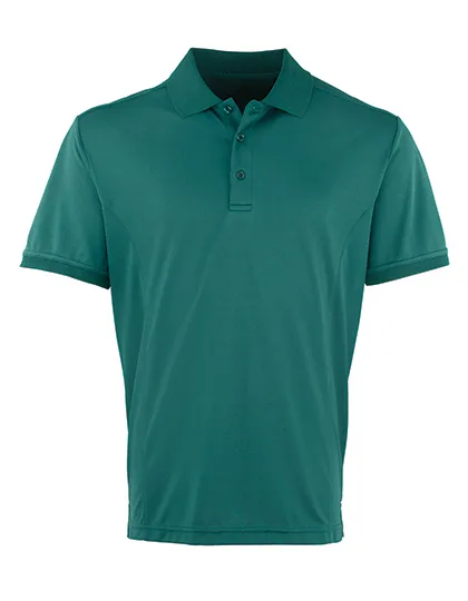 Premier Workwear Atmungsaktives Piqué Poloshirt mit Feuchtigkeitsregulierung, Bottle Green (ca. Pantone 560C) XL, PW615