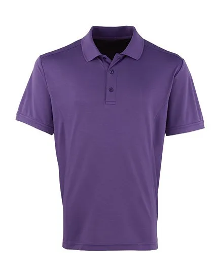 Premier Workwear Men´s Coolchecker® Piqué Polo Purple (ca. Pantone 269C) 4XL (PW615), PW615